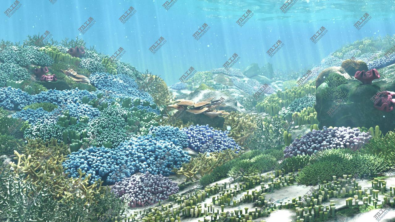 images/goods_img/202104092/3D 3D Cartoon Underwater Coral Reef Habitat Ocean Version 2/2.jpg